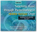 Teaching Music through perf in Middle School Choir, Ch (CD)