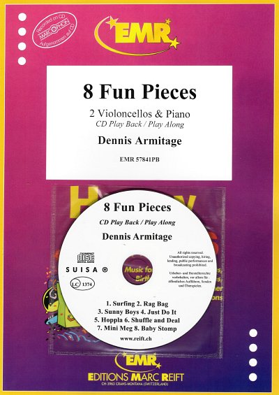 D. Armitage: 8 Fun Pieces, 2VcKlav (+CD)