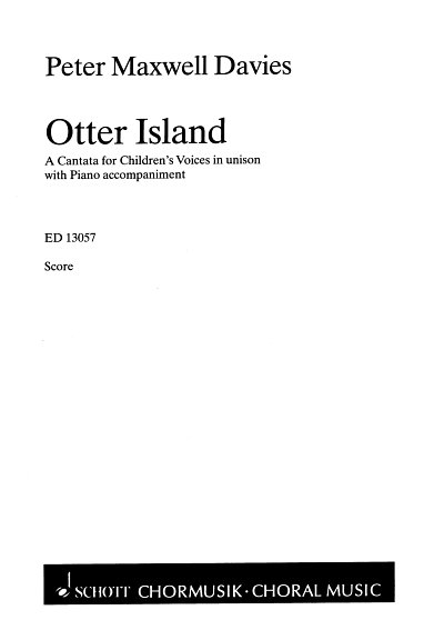 P. Maxwell Davies: Otter Island op. 241  (Part.)