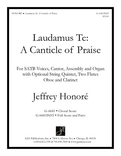 Laudamus Te: A Canticle of Praise, Ch