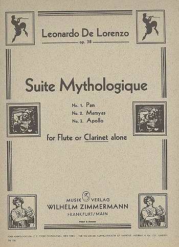 Lorenzo Leonardo De: Suite mythologique op. 38