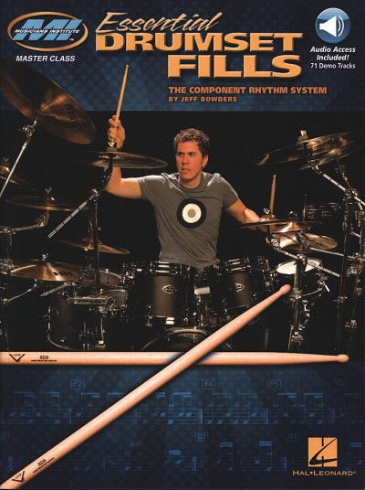 J. Bowders: Essential Drumset Fills, Drst (+OnlAu)