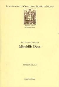 Mirabilis Deus (Part.)