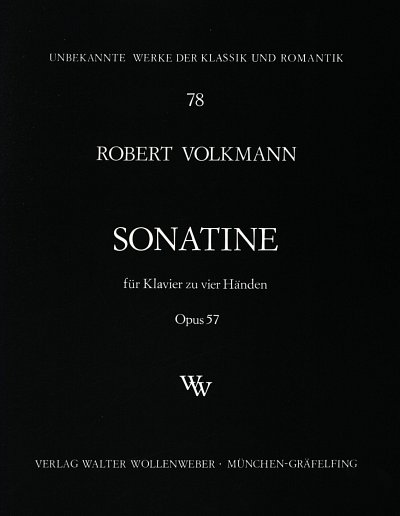 Volkmann Robert: Sonatine Op 57