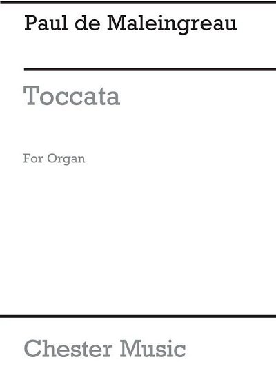 Toccata- Offrande Musicale Op.18 No.3, Org