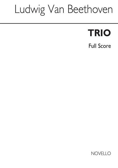 L. v. Beethoven: L Trio Op87 (3 Equal Clarinets) Sco (Part.)