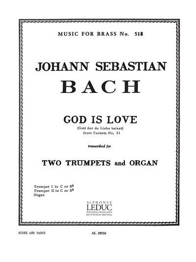 J.S. Bach: God Is Love From Cantata No.33 (Bu)