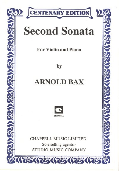 A. Bax: Sonata No. 2, VlKlav (KlavpaSt)