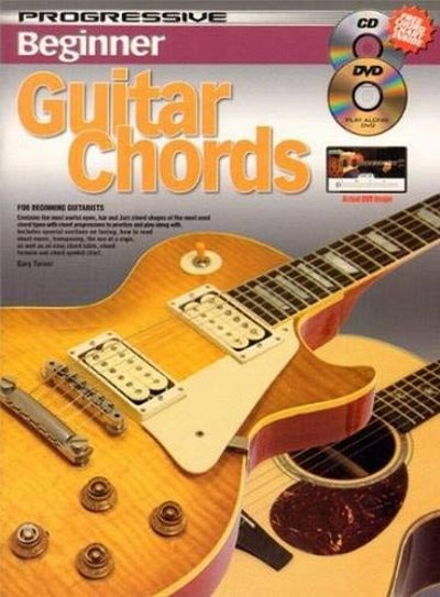 G. Turner: Progressive: Beginner Guitar Chord, Git (+CD+DVD)