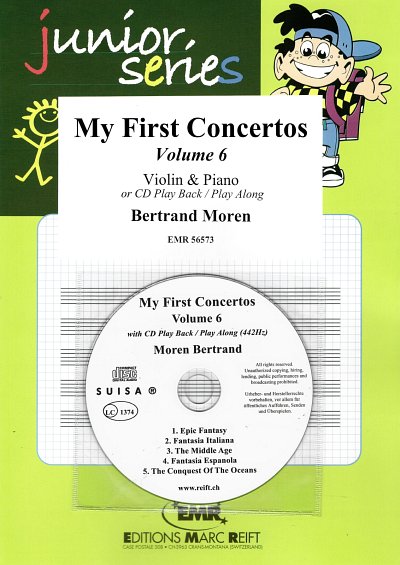 DL: B. Moren: My First Concertos Volume 6, VlKlav