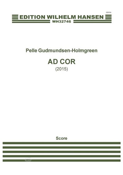 P. Gudmundsen-Holmgr: Ad Cor, Sinfo (Part.)