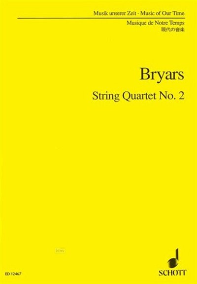 G. Bryars: String Quartet No. 2 , 2VlVaVc (Stp)