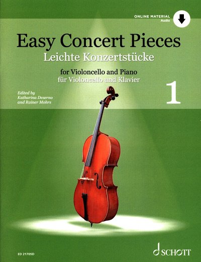 R. Mohrs: Easy Concert Pieces 1, VcKlav (KlavpaSt+Aud)