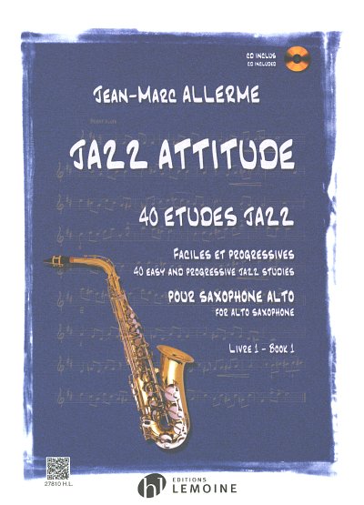 J. Allerme: Jazz Attitude 1, Asax (+CD)