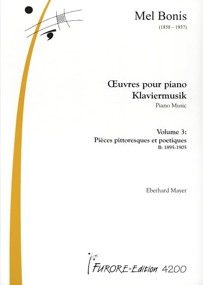 M. Bonis: Klaviermusik 3, Klav (Part.)