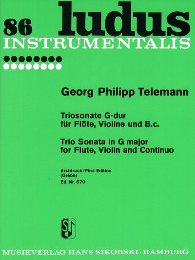 G.P. Telemann: Triosonate G-Dur Ludus Instrumentalis 86