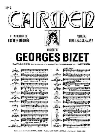 G. Bizet: Carmen - No. 7 Chanson Du Toréador (KA)