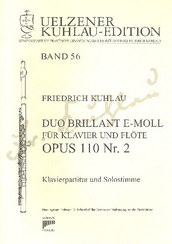 F. Kuhlau: Duo brillant e-Moll op. 110/2, FlKlav (KlavpaSt)