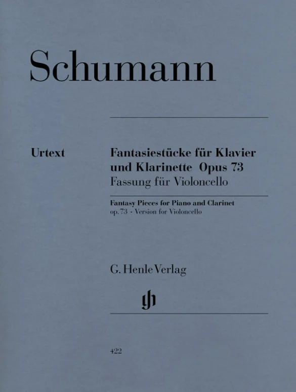 R. Schumann: Fantasiestücke op. 73, VcKlav (KlavpaSt) (0)
