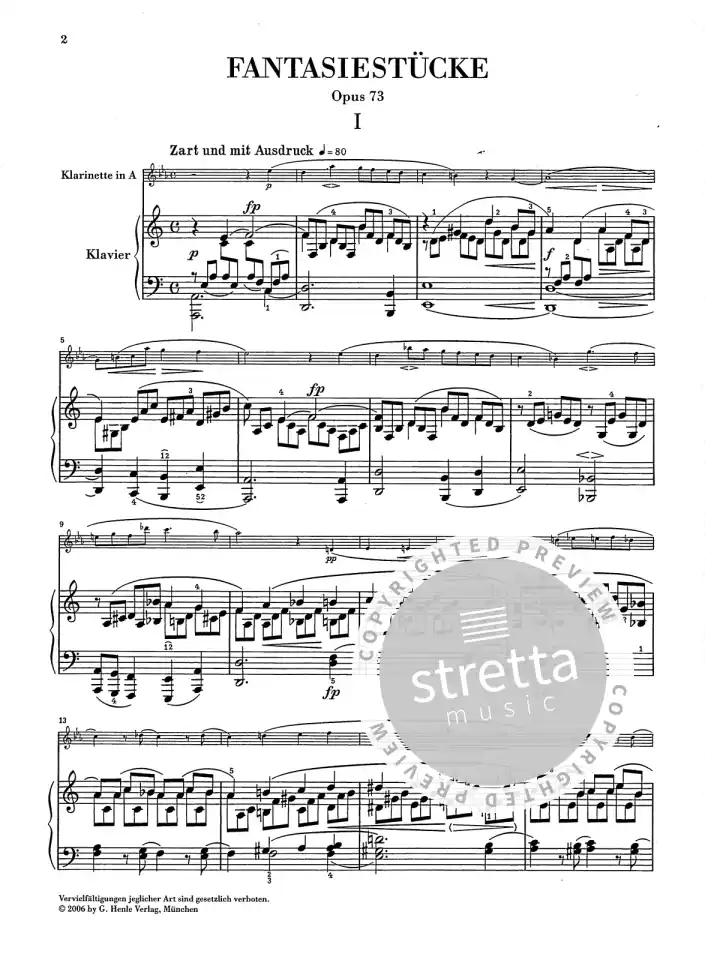 R. Schumann: Fantasiestücke op. 73, VcKlav (KlavpaSt) (1)