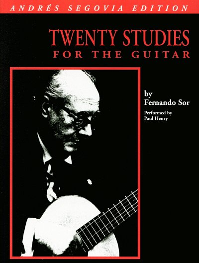 F. Sor: 20 Studies For The Guitar, Git