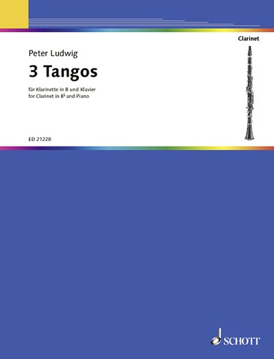 DL: P. Ludwig: 3 Tangos, KlarKlav (Pa+St)