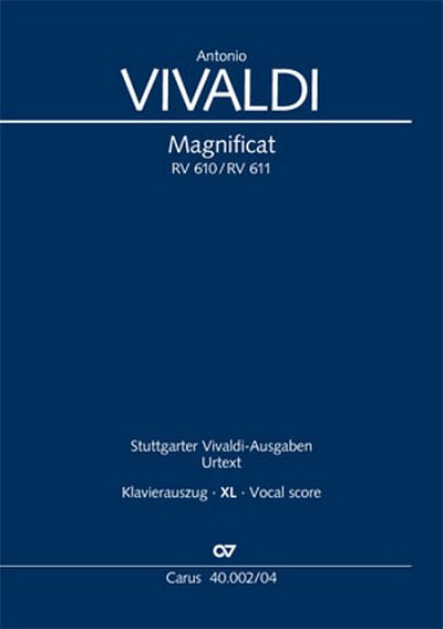 A. Vivaldi: Magnificat, 4GesGchOrcBc (KA)