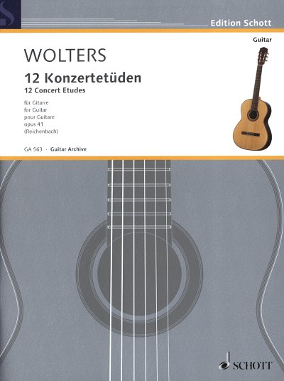 W. Burkhard: 12 Konzertetüden op. 41 , Git