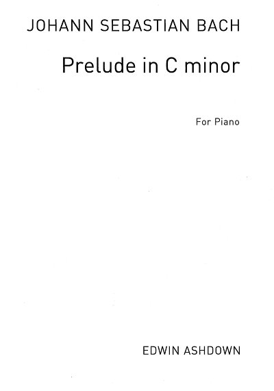J.S. Bach: Prelude and Fugue No. 2 In C Minor, Klav