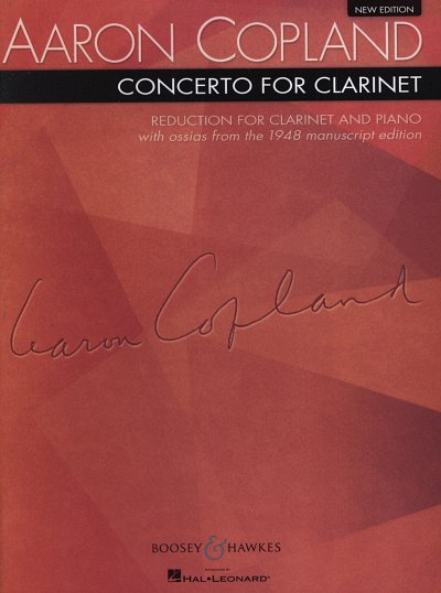 A. Copland: Concerto for Clarinet, KlarStroHfKl (KASt)