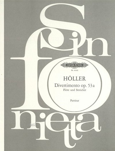 K. Höller: Divertimento op. 53a