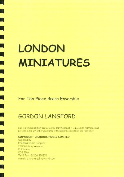 G. Langford: London Miniatures, Blech (Pa+St)