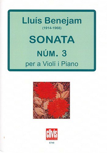 L. Benejam: Sonata No. 3, VlKlav