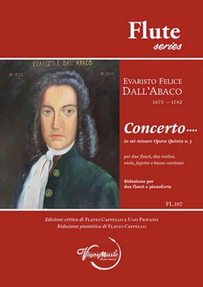 Concerto in mi minore Opera Quinta n. 3, 2FlKlav (KA)