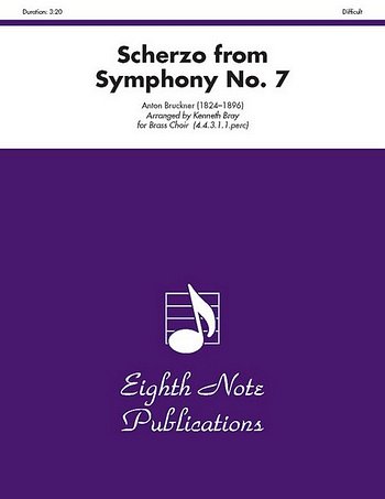A. Bruckner: Scherzo from Symphony No. 7, 13BlechPau (Pa+St)