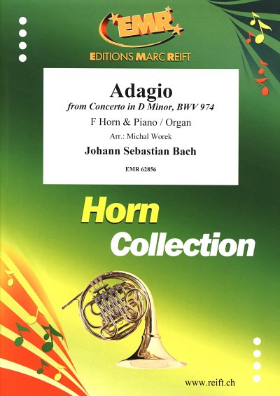 J.S. Bach: Adagio, HrnOrg/Klav