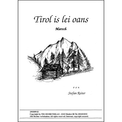 S. Reiter: Tirol is lei oans, Blaso (Dir+St)