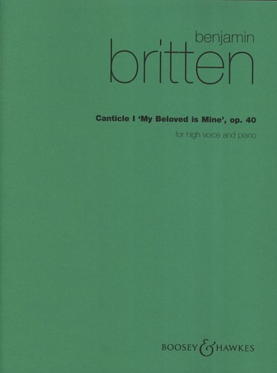 B. Britten: Canticle No.1 'My Beloved Is Mine' Op., GesHKlav