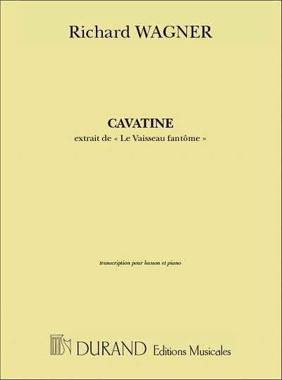 R. Wagner: Cavatine , FagKlav (Part.)
