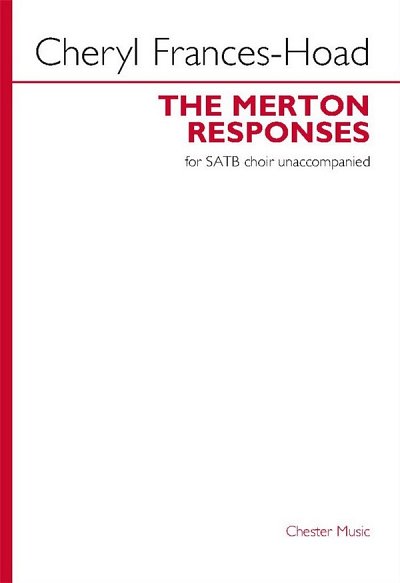 C. Frances-Hoad: The Merton Responses (Chpa)