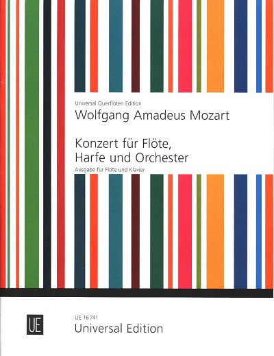 W.A. Mozart: Konzert für Flöte, Harfe , FlHrfOrch (KlavpaSt)