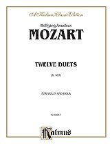 DL: W.A. Mozart: Mozart: Twelve Duets, K. 487 (Arranged), Vl