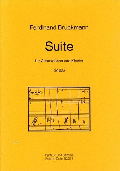 F. Bruckmann: Suite, ASaxKlav (PaSt)