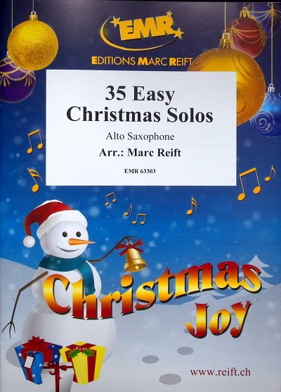 M. Reift: 35 Easy Christmas Solos, Asax
