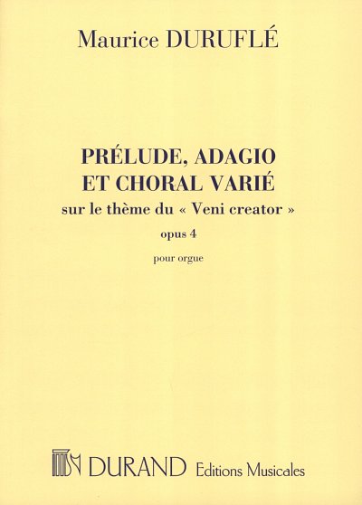 M. Duruflé: Prélude, Adagio et Choral varié, Org