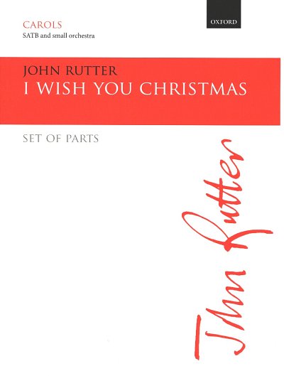 J. Rutter: I wish you Christmas, GchOrch (Stsatz)