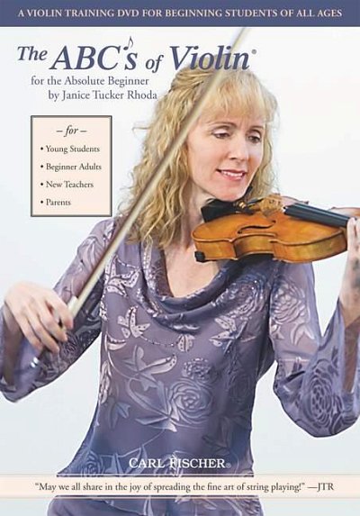 Rhoda, Janice Tucker: The ABCs Of Violin for The Absolute Beginner DVD