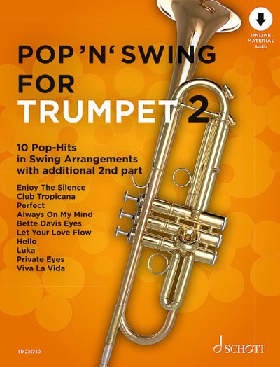 U. Bye: Pop 'n' Swing For Trumpet Band 2, 1-2Trp
