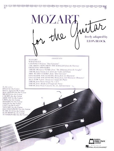W.A. Mozart: Mozart for Guitar, Git