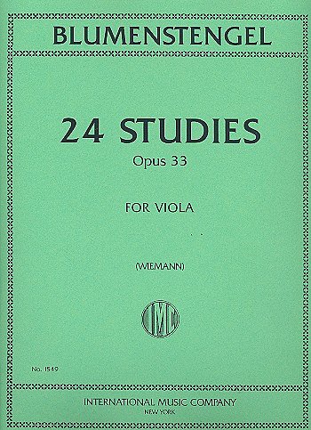 24 Studies Op 33 (Wiemann)